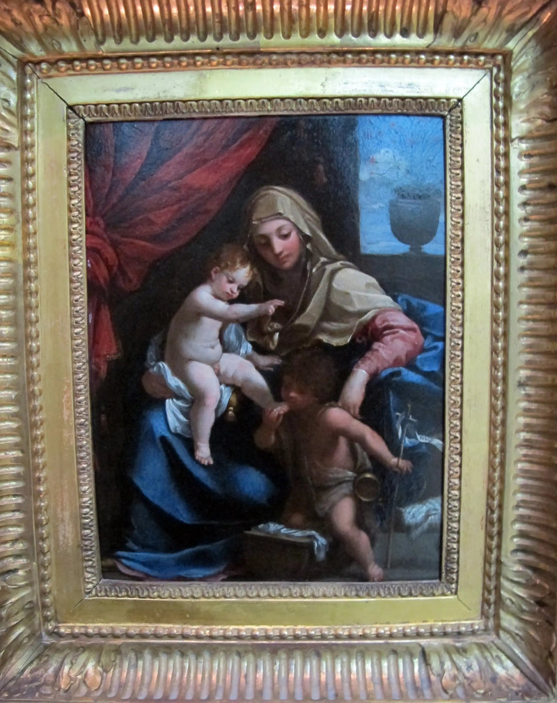 La Virgen con el Niño y san Juan Bautista - Guido Reni