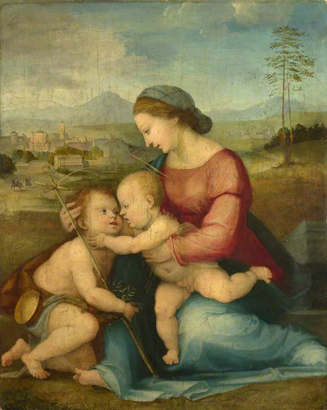 La Virgen con el Niño y San Juan - Fra Bartolomeo