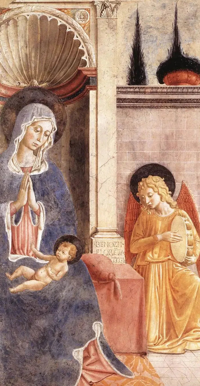 La Virgen con el Niño - Benozzo Gozzoli