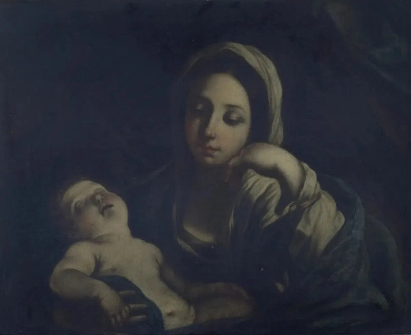 La Virgen con el Niño dormido - Guido Reni
