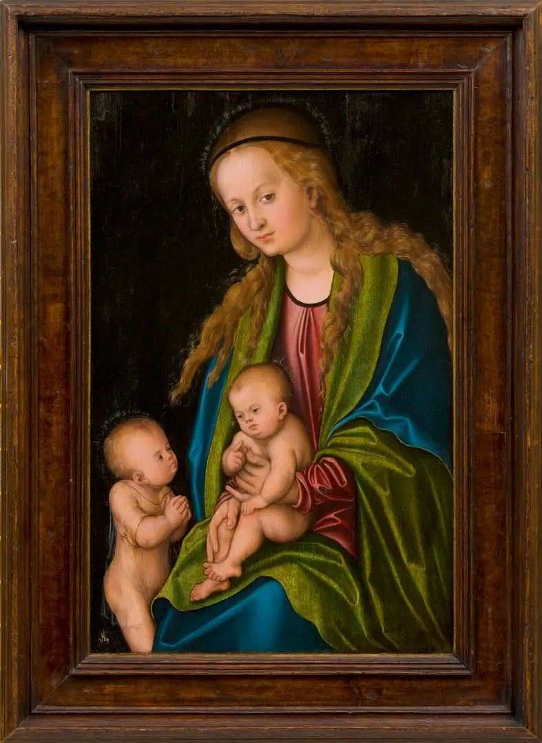 La Virgen con el Niño y el pequeño Juan - Lucas Cranach el Viejo