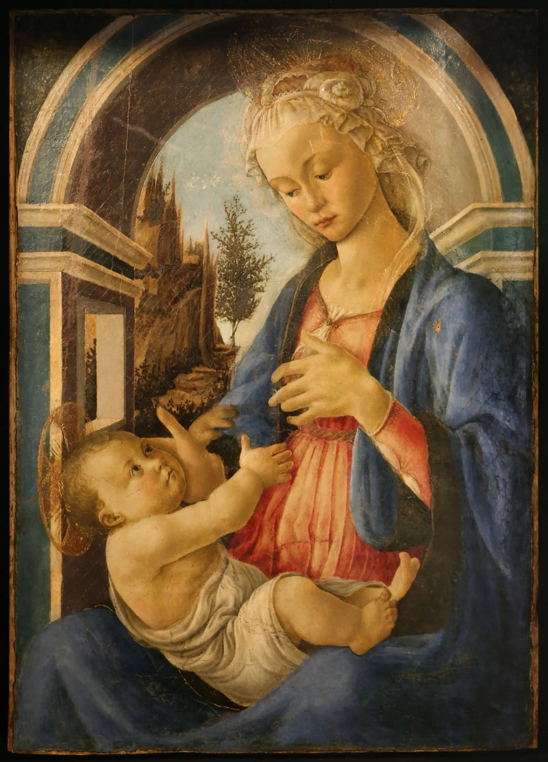La Virgen con el Niño - Filippino Lippi