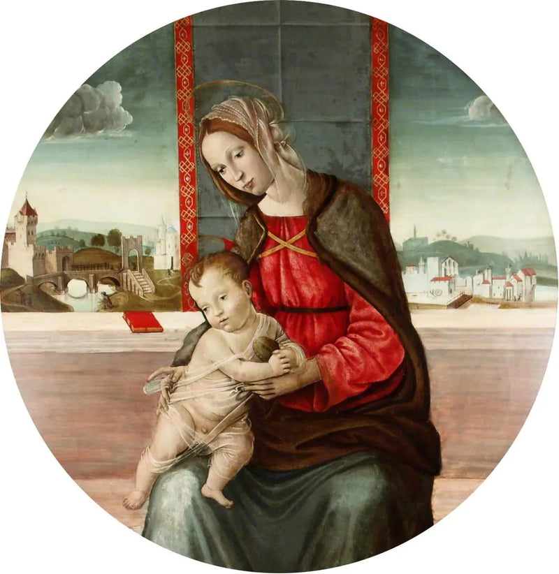 La Virgen con el Niño - Filippino Lippi