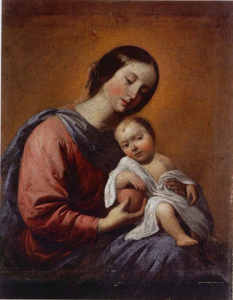 La Virgen con el Niño - Francisco de Zurbarán