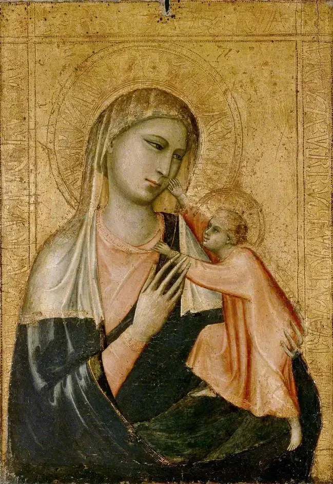 La Virgen con el Niño - Giotto