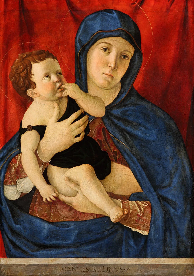 La Virgen con el Niño - Giovanni Bellini