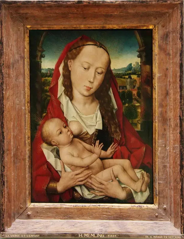 La Virgen con el Niño - Hans Memling
