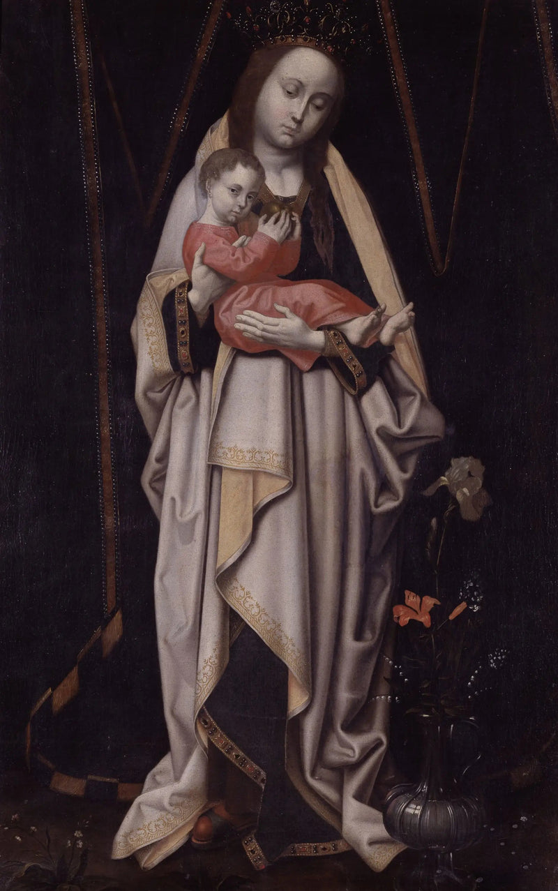 La Virgen con el Niño - Hugo van der Goes