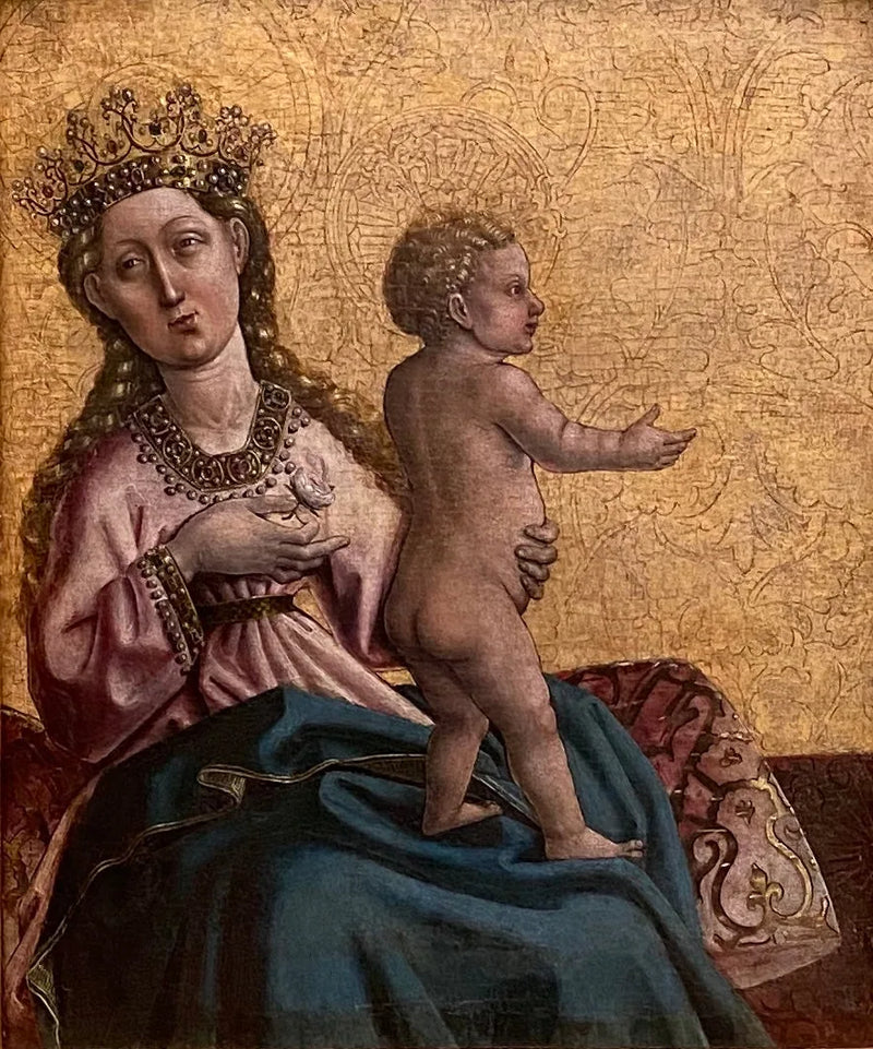 La Virgen con el Niño - Konrad Witz