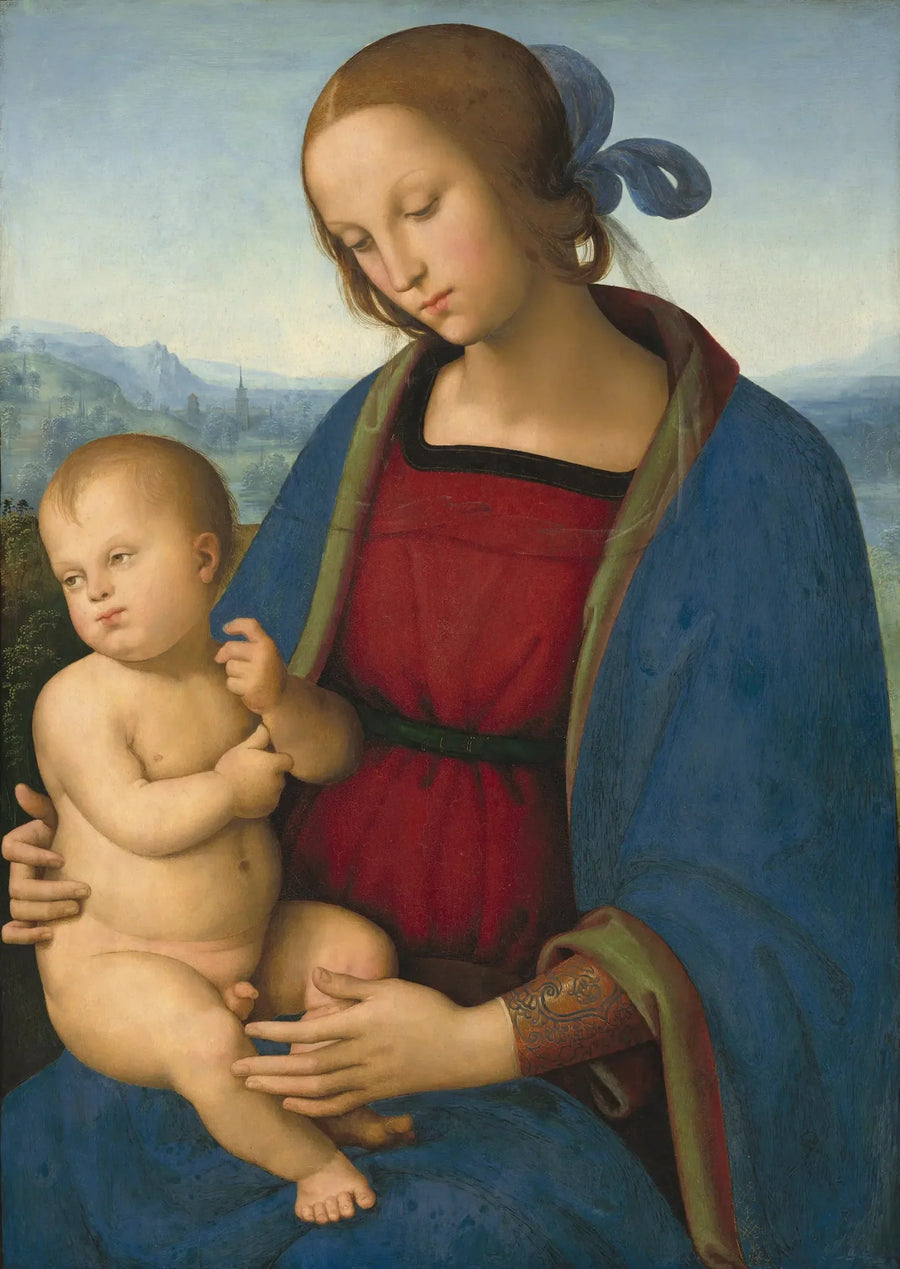 La Virgen con el Niño - Pietro Perugino