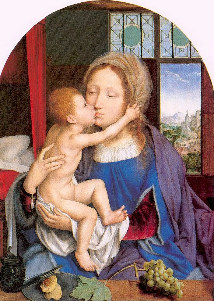 La Virgen con el Niño - Quentin Metsys