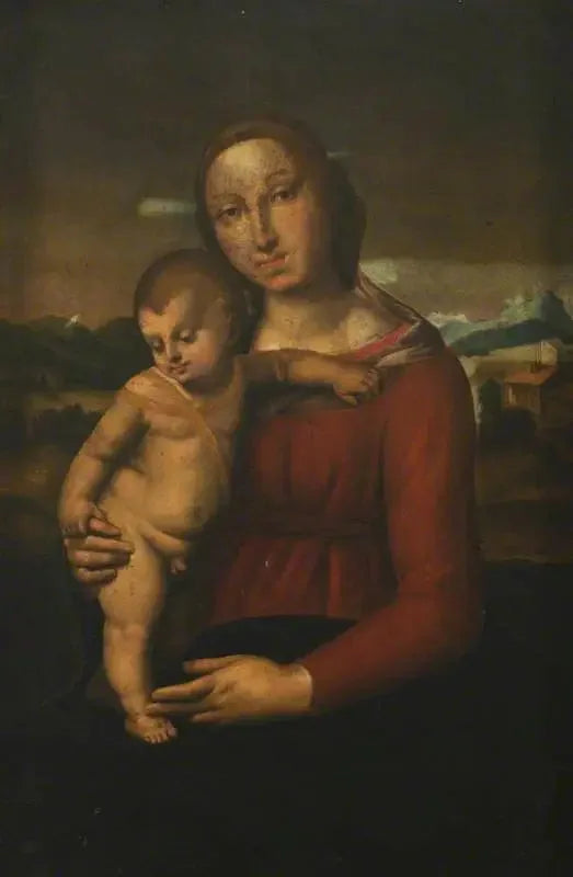 La Virgen con el Niño - Rafael Sanzio