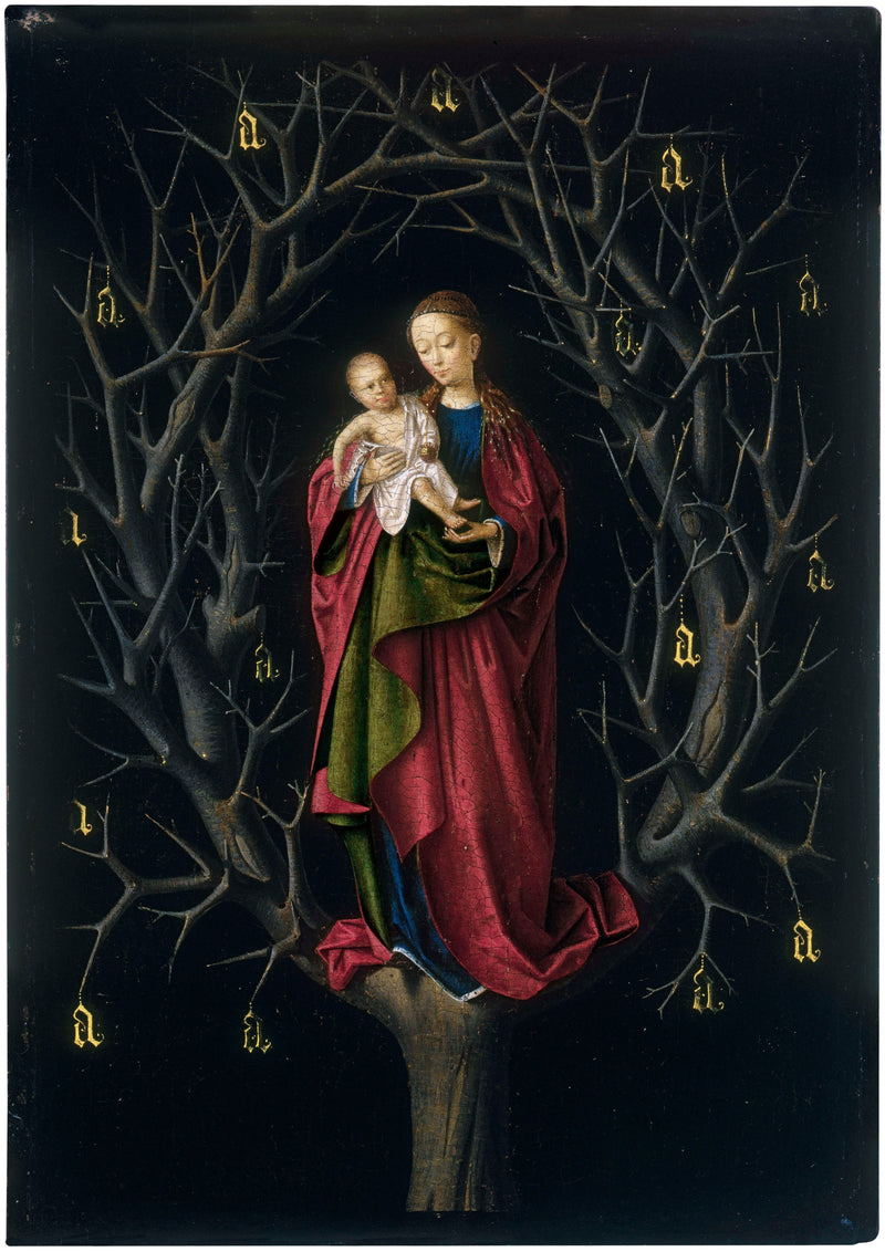 La Virgen en el Árbol Seco - Petrus Christus