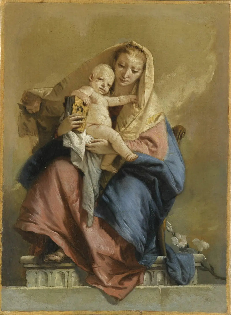 La Virgen con el Niño - Giovanni Battista Tiepolo