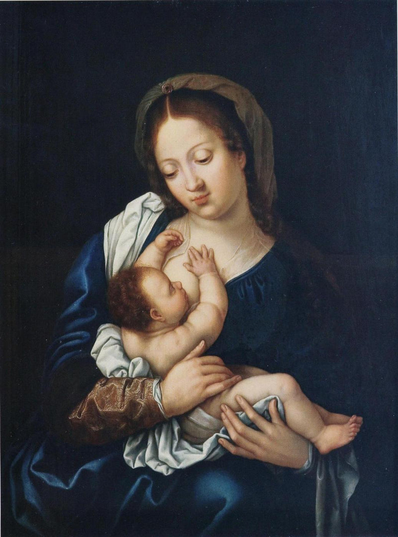 La Virgen con el Niño - Jan Gossaert