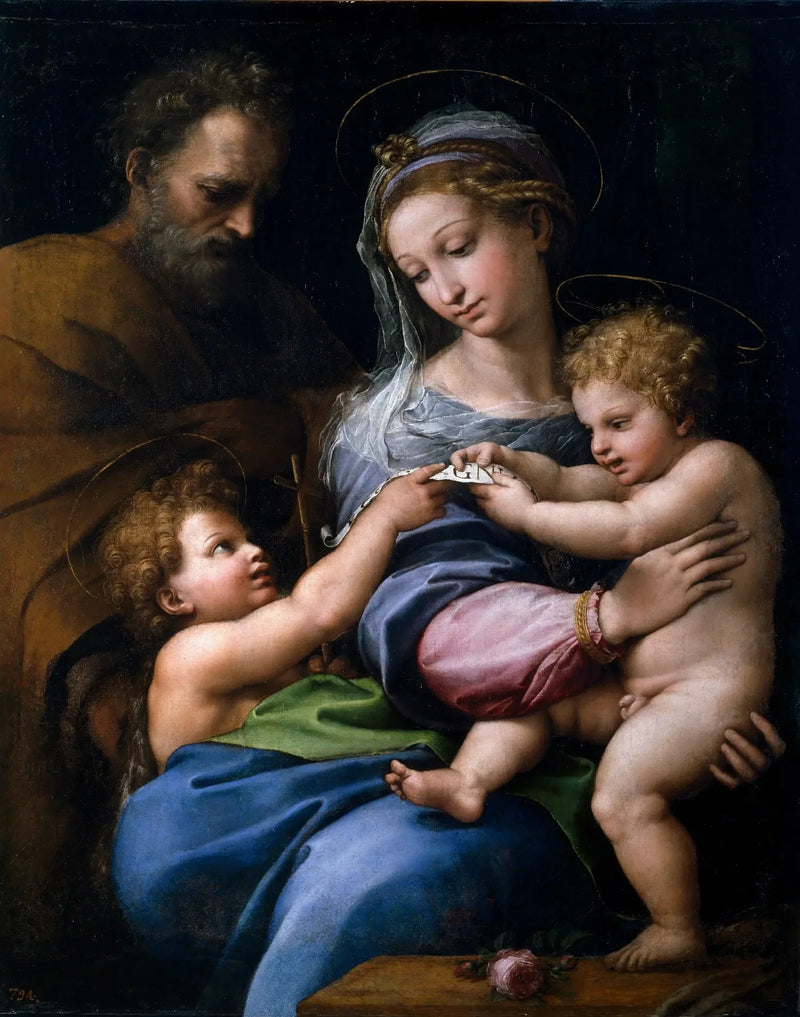 La Virgen con la rosa - Rafael Sanzio