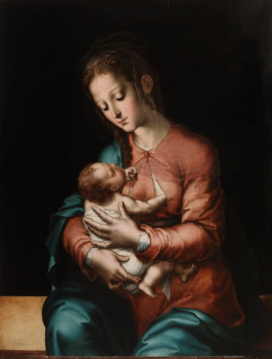 La Virgen lactante - Luis de Morales
