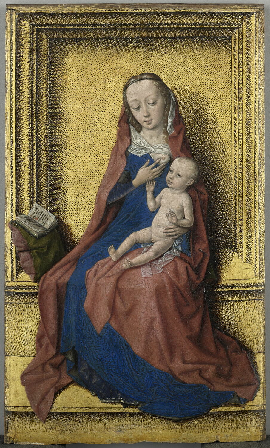 La Vierge assise avec l’Enfant - Dirk Bouts - Alpha Reproduction