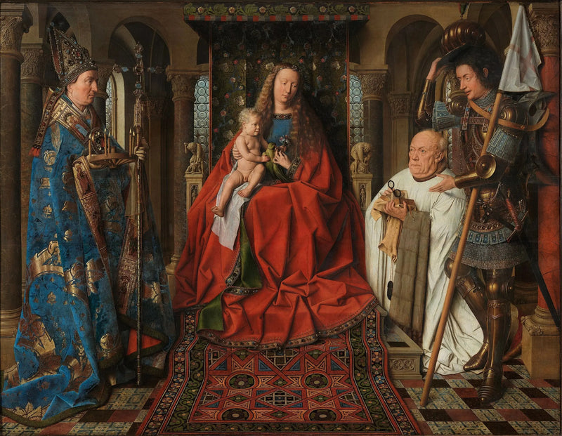 La Virgen con el canónigo Van der Paele - Jan van Eyck