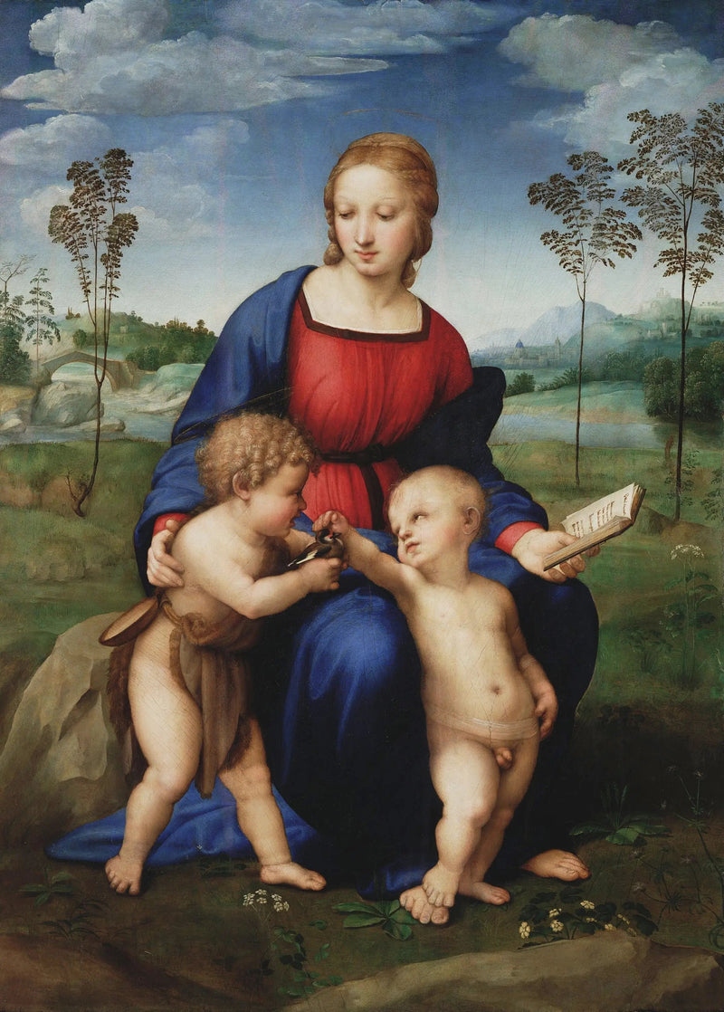 La Virgen del jilguero - Rafael Sanzio
