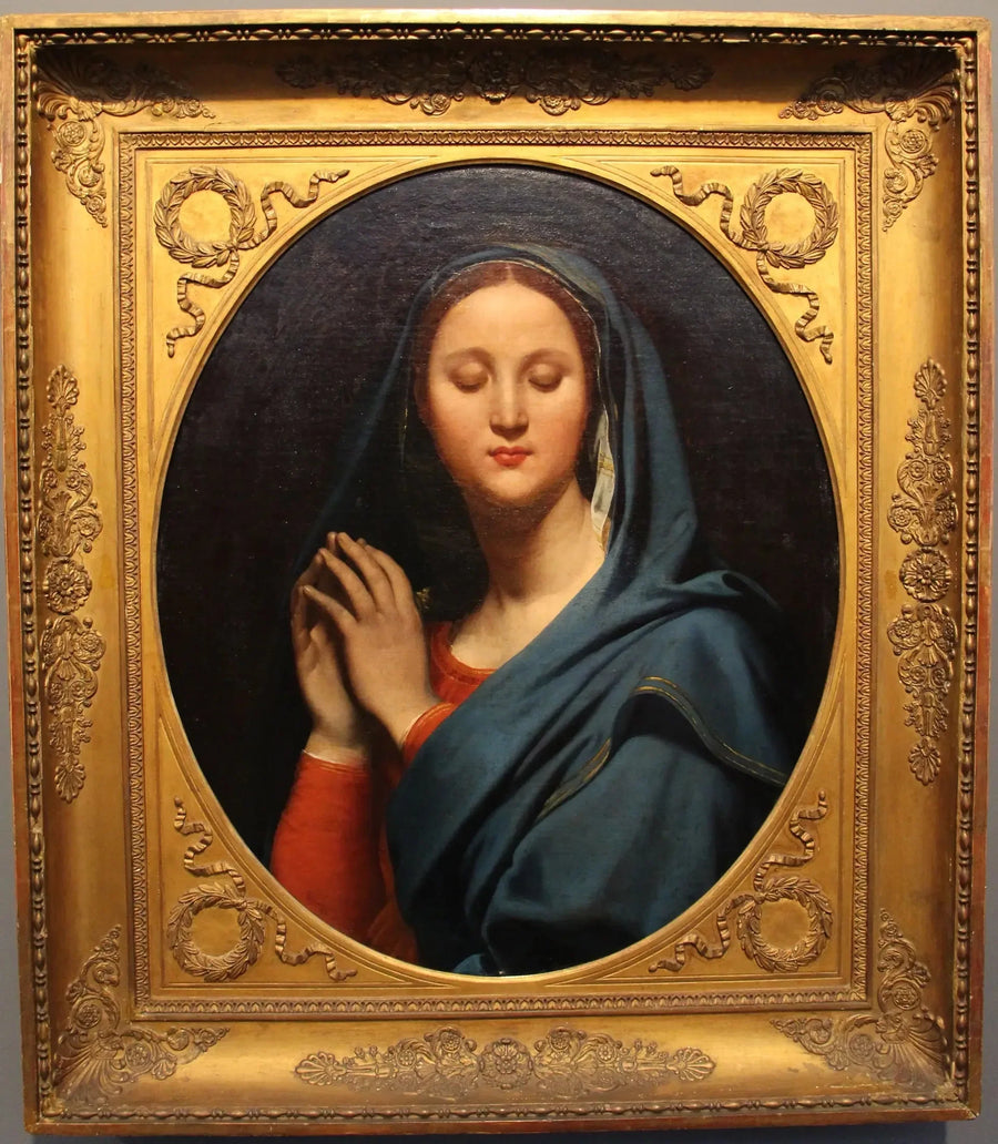 La Virgen del Velo Azul - Jean-Auguste-Dominique Ingres