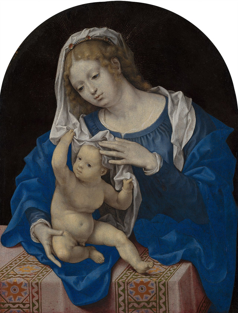La Virgen con velo - Jan Gossaert