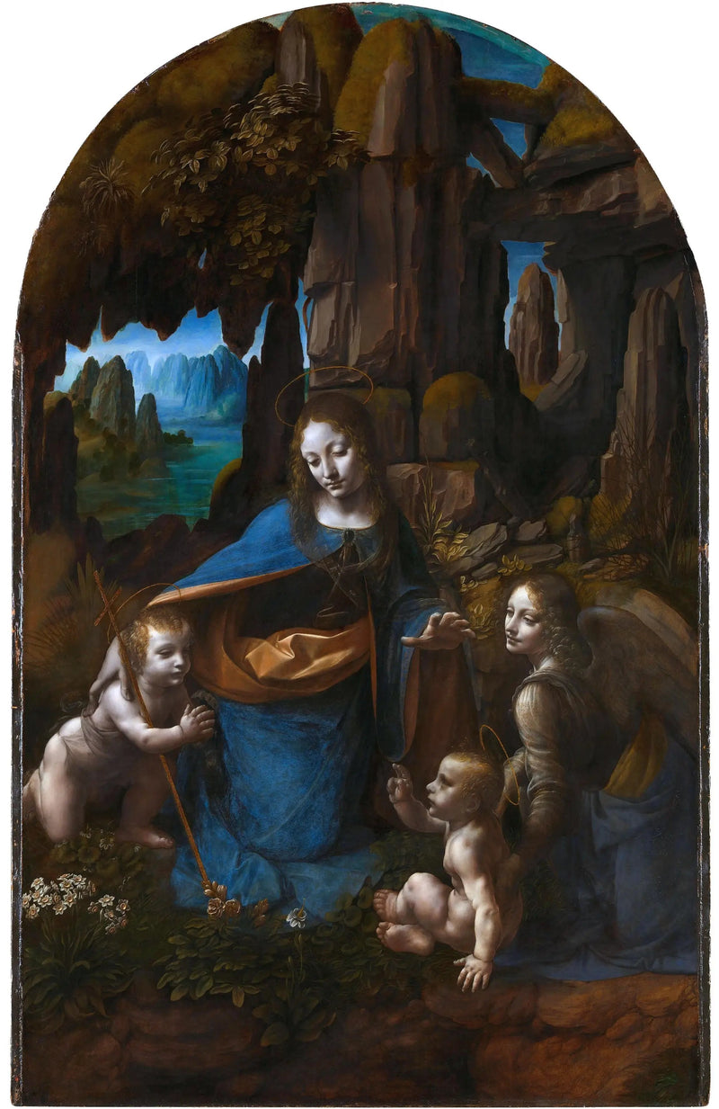 La Virgen de las Rocas - Leonardo da Vinci
