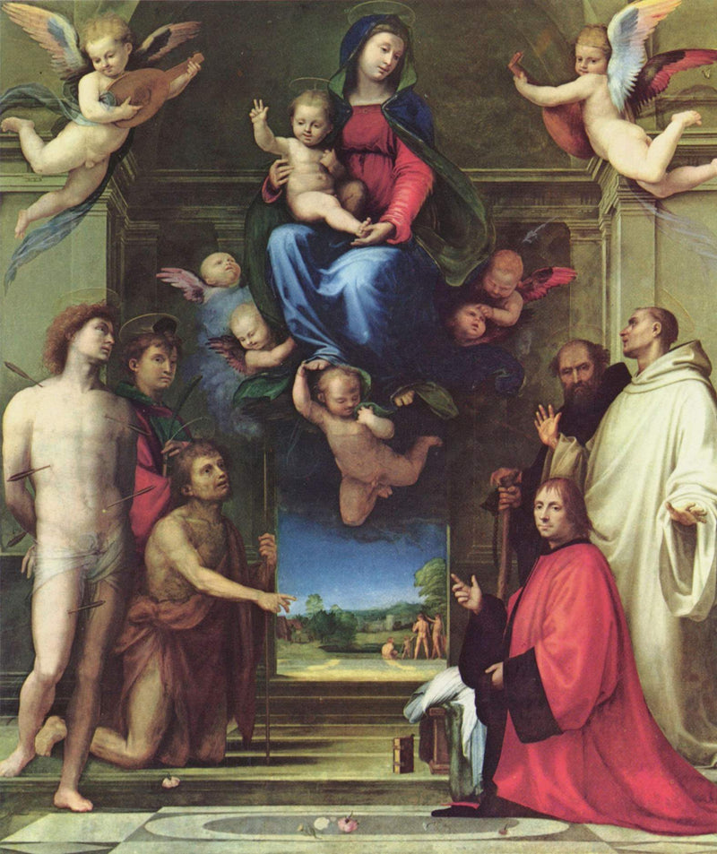 La Virgen con santos - Fra Bartolomeo