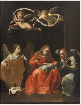 La Virgen cosiendo o la Virgen de la Anunciación - Guido Reni