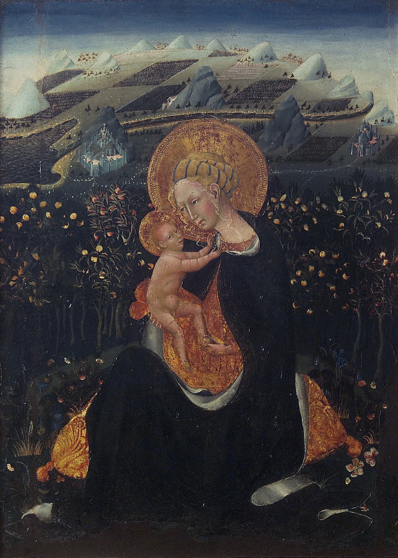 La Virgen de la humildad - Giovanni di Paolo