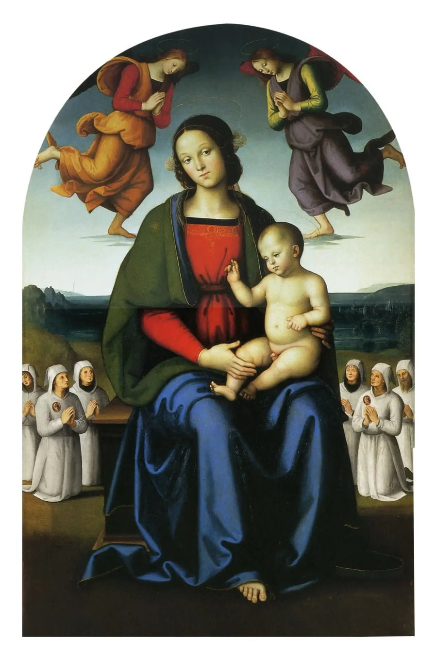 La Virgen de la Consolación - Pietro Perugino