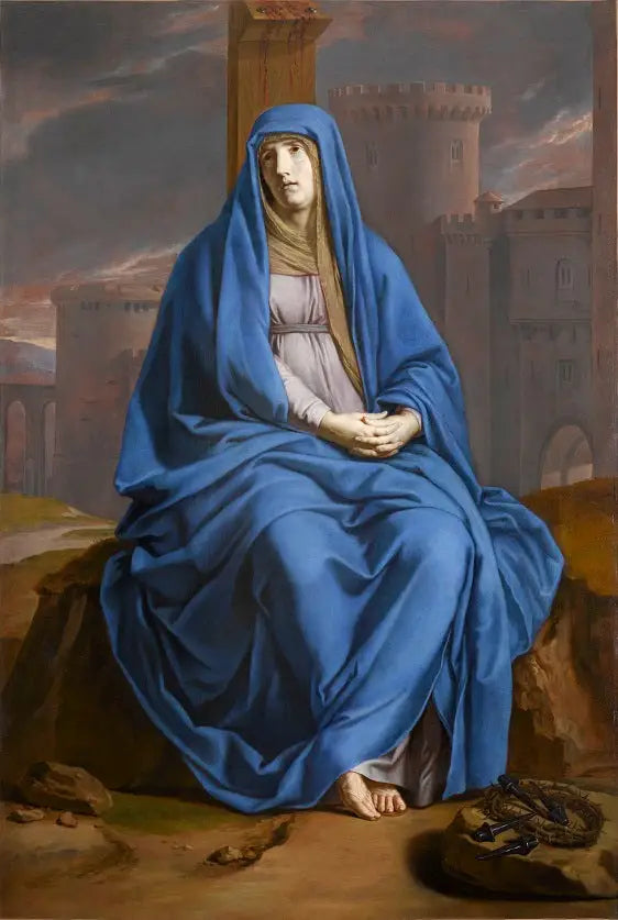 La Virgen de los Dolores - Philippe de Champaigne