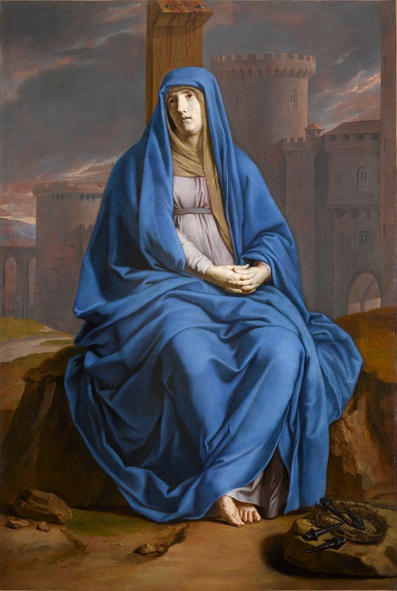 La Vierge de douleurs - Philippe de Champaigne - Alpha Reproduction