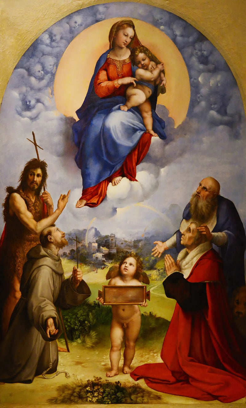 La Virgen de Foligno - Rafael Sanzio