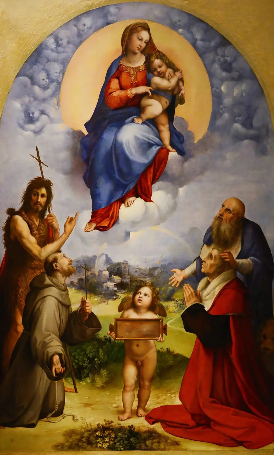 La Virgen de Foligno - Rafael Sanzio