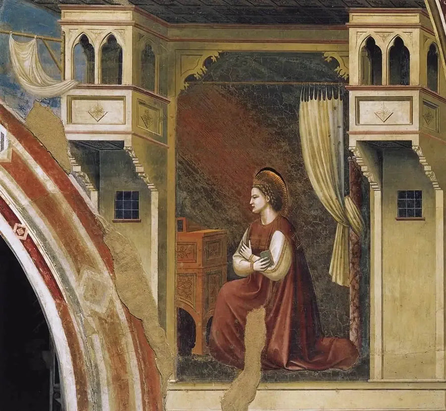 La Virgen de la Anunciación - Giotto
