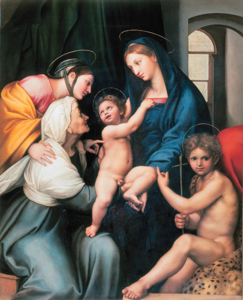 La Virgen de la Impannata - Rafael Sanzio