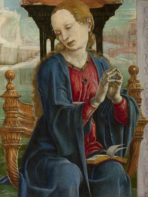 La Virgen de la Anunciación - Cosme Tura