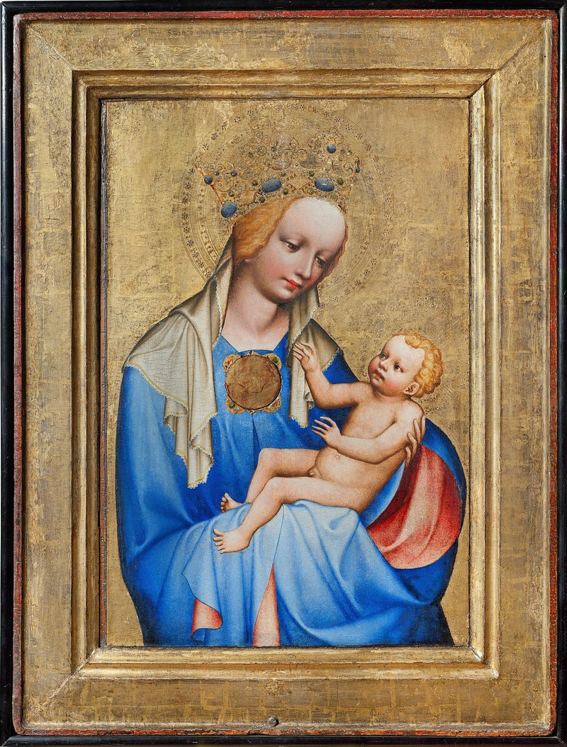 La Virgen de Roudnice - Maestro del retablo de Třeboň