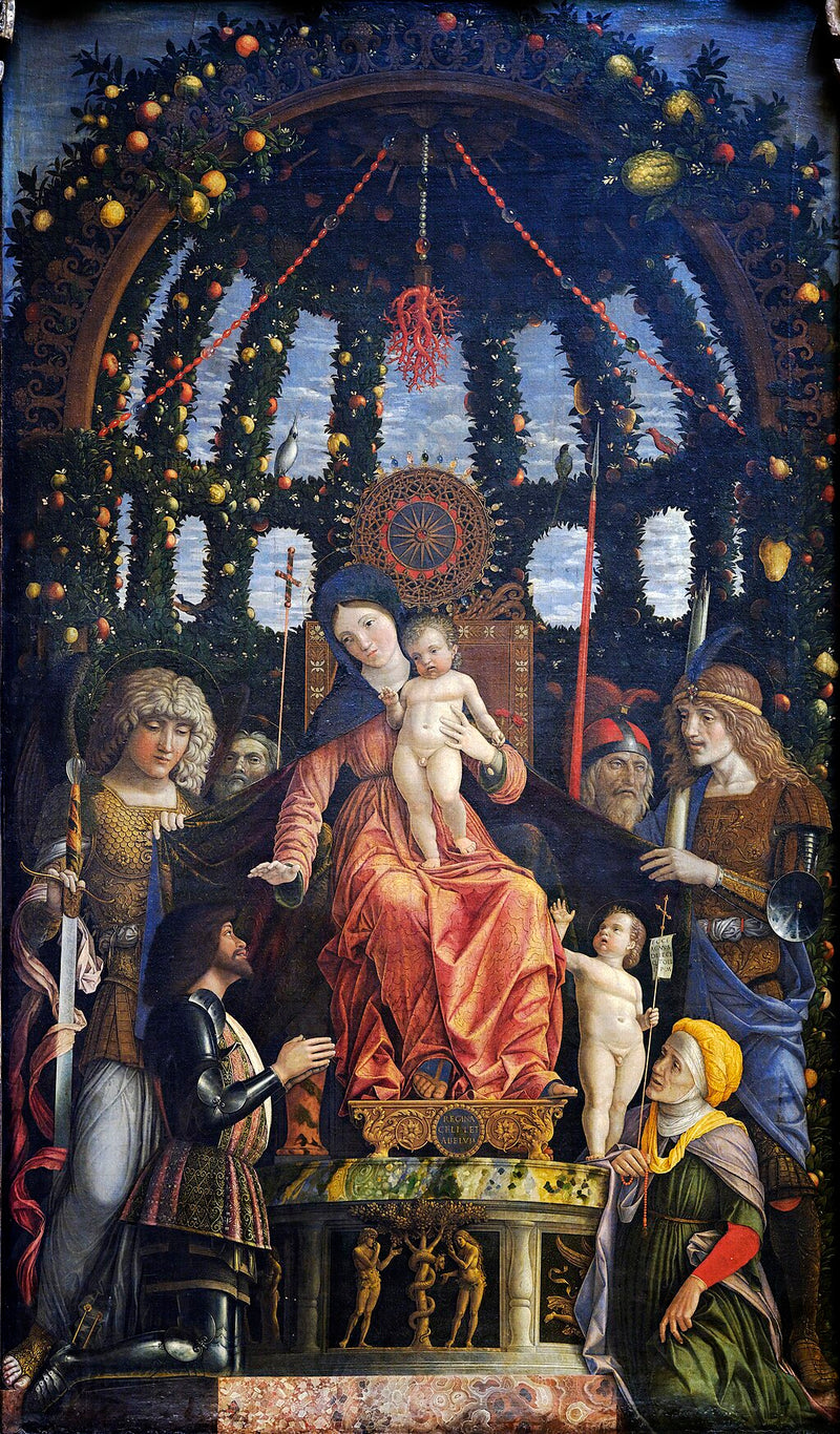 La Virgen de la Victoria - Andrea Mantegna