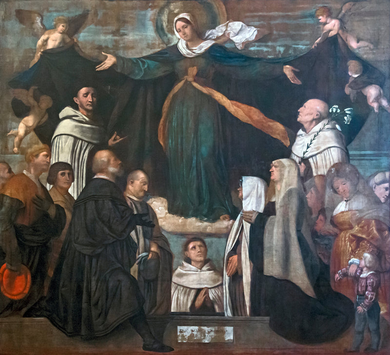 La Virgen del Carmelo - Alessandro Bonvicino