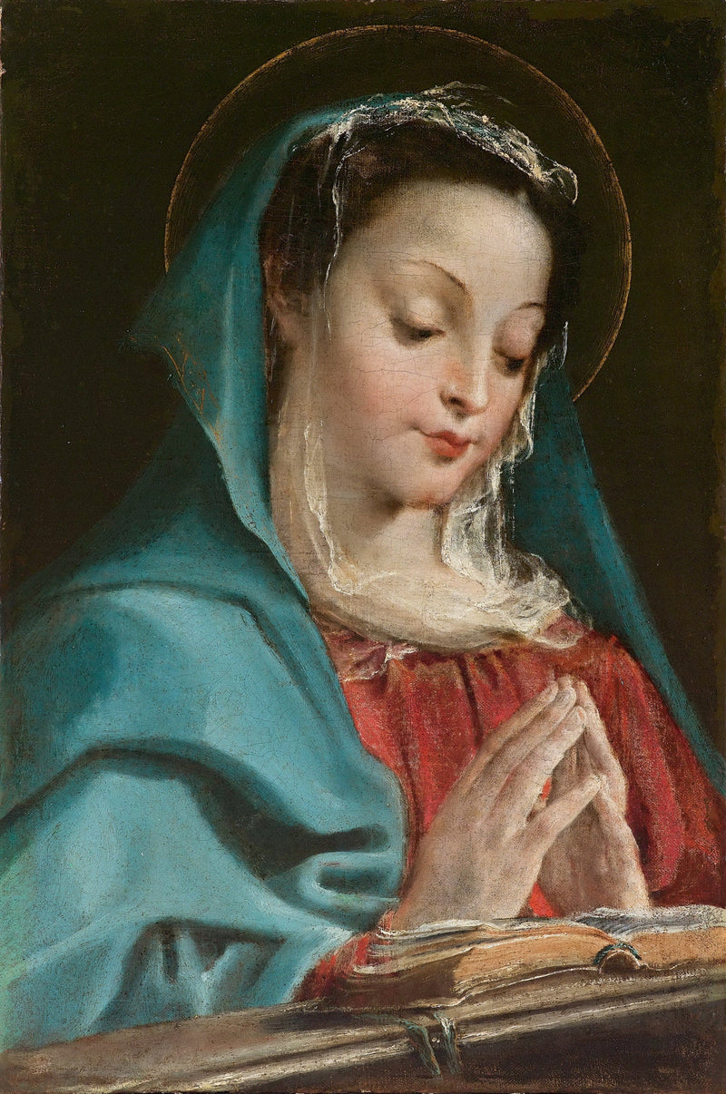 La Virgen en oración - Annibale Carracci