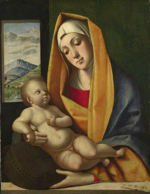 La Virgen y el Niño - Alvise Vivarini