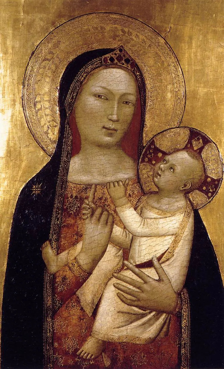 La Virgen y el Niño - Bernardo Daddi