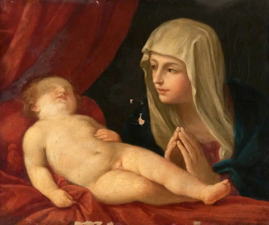 La Virgen y el Niño dormido - Guido Reni