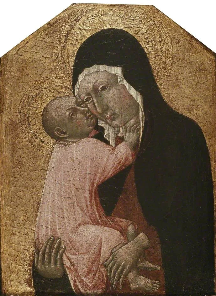 La Virgen y el Niño - Giovanni di Paolo