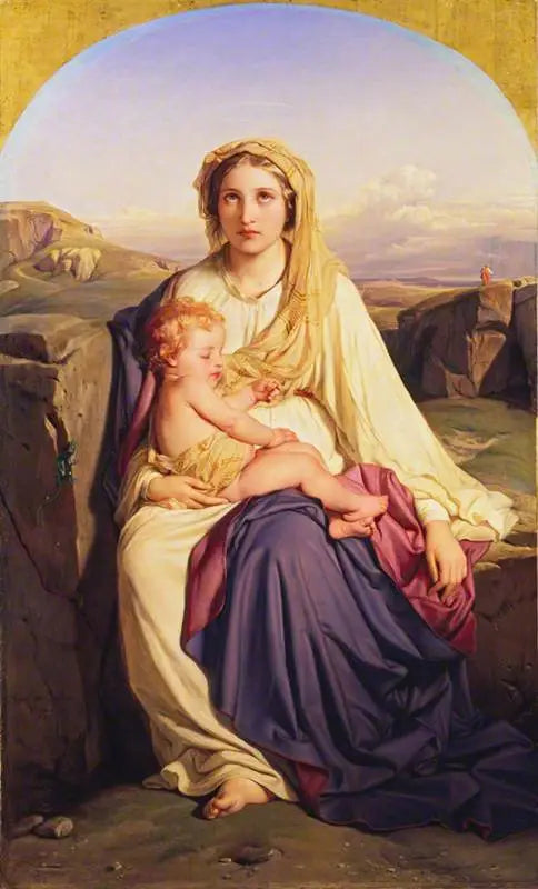 La Virgen y el Niño - Paul Delaroche