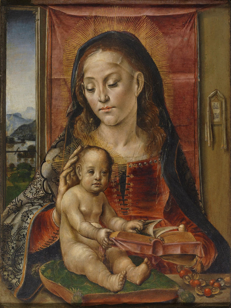 La Virgen y el Niño - Pedro Berruguete