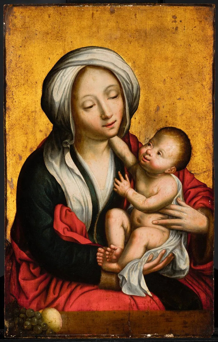 La Virgen y el Niño - Quentin Metsys