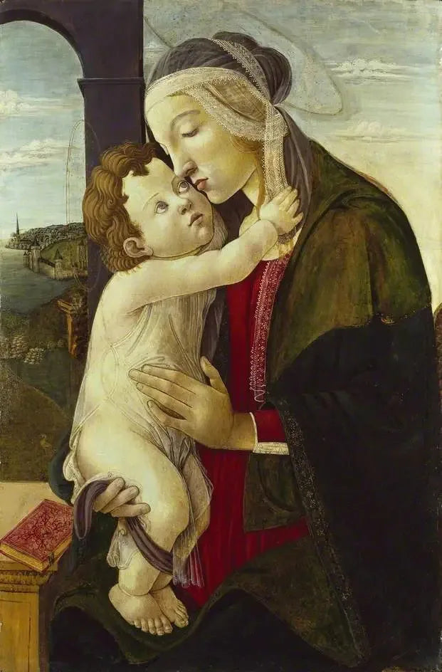 La Virgen y el Niño - Sandro Botticelli
